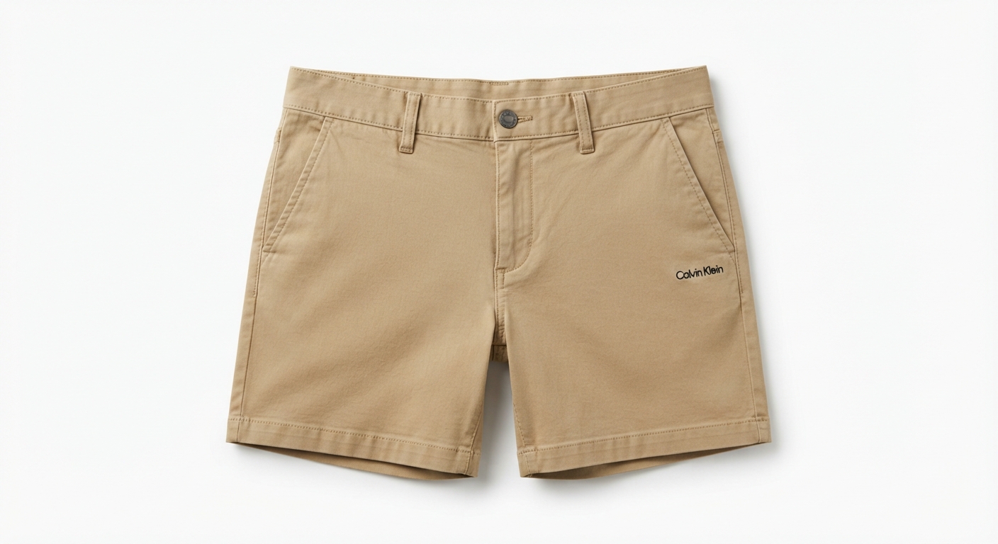 Calvin Klein Chinos Cortos Classic Cotton Hombre