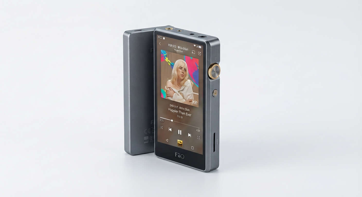 Reproductor de Música Alta Resolución Fiio M21 con Android 13 y 4 DACs CS43198