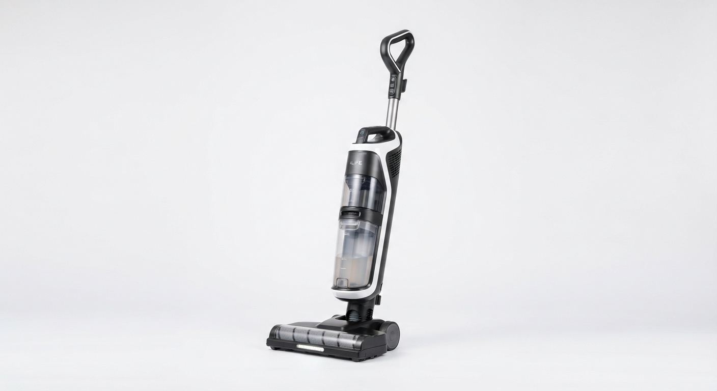 Aspiradora Inalámbrica ILIFE W90 Pro con Mopa Húmeda/Seca y Succión 7000 Pa