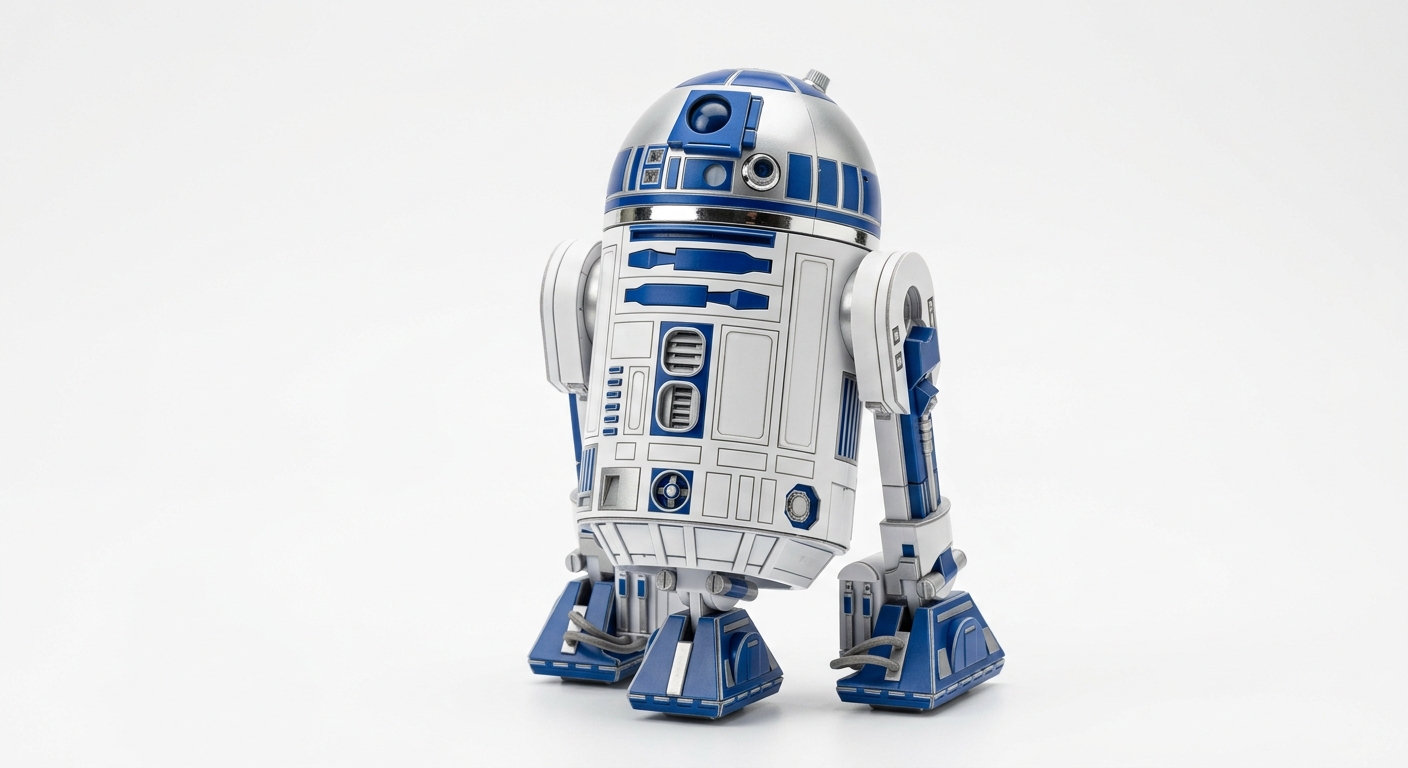 Puzzle 3D Star Wars R2-D2 - 201 Piezas