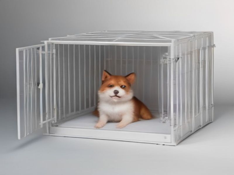 Feandrea Jaula Plegable XXL para Perros 122cm con Bandeja Extraíble