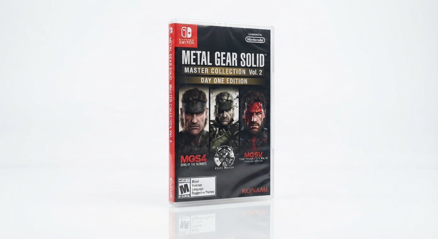 Metal Gear Solid: Master Collection Vol. 2 Day One Edition Nintendo Switch