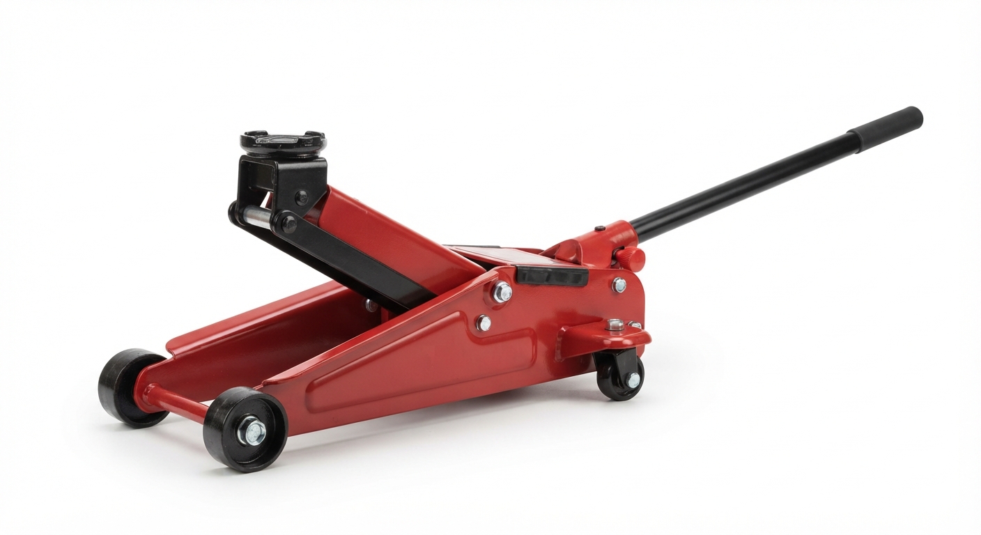 Gato Hidráulico de Suelo 2T Doble Plataforma 13.5-32cm