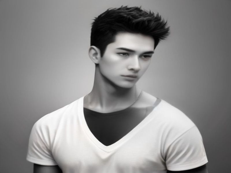 Pack 3 Camisetas Calvin Klein Hombre Manga Corta Cuello Pico Negro