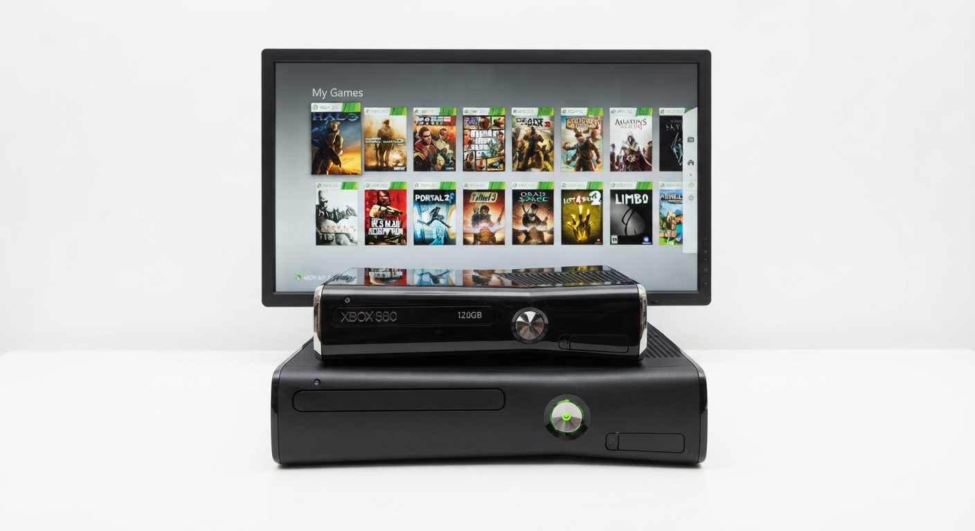 Disco Duro para Xbox 360 con Hacks para Llenarlo de Juegos