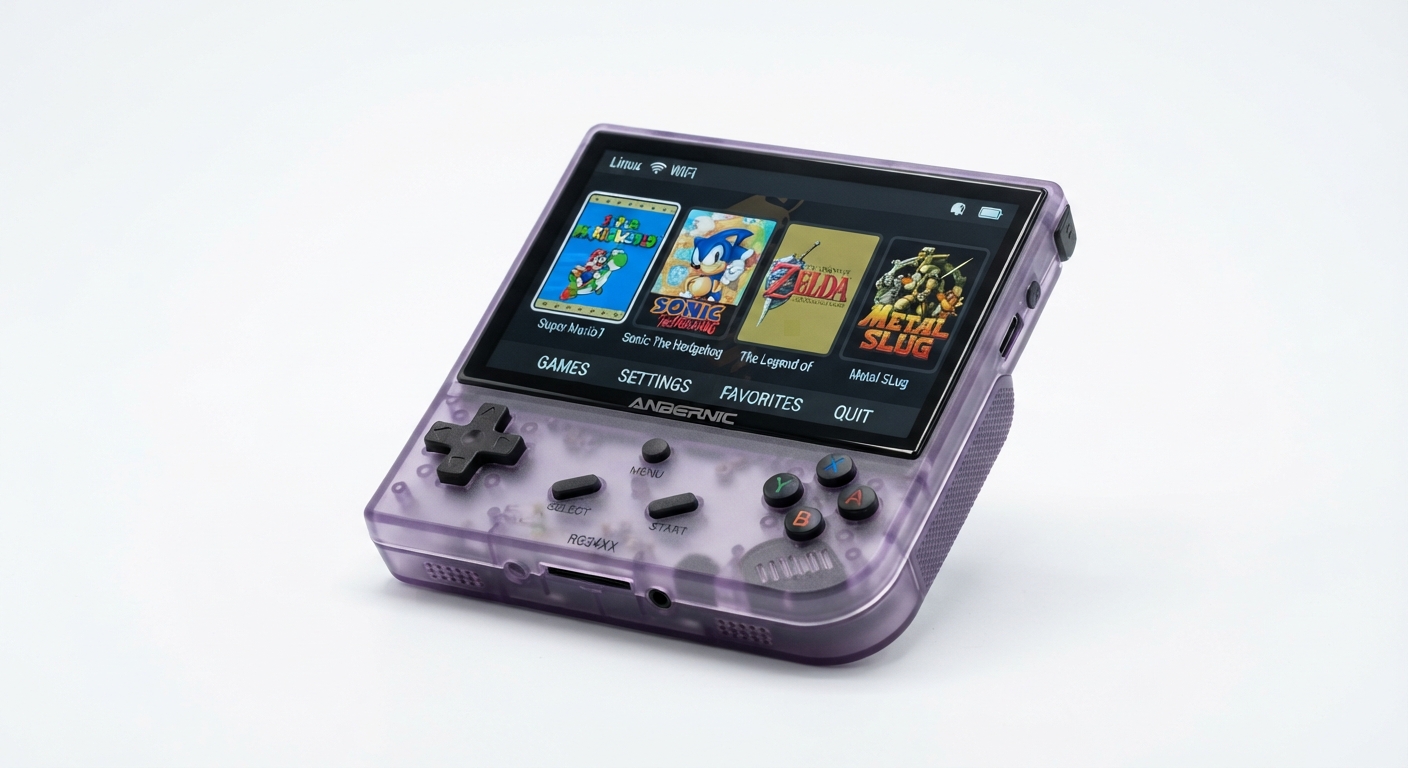 Consola Portátil Retro Anbernic RG34XX con Linux y WiFi