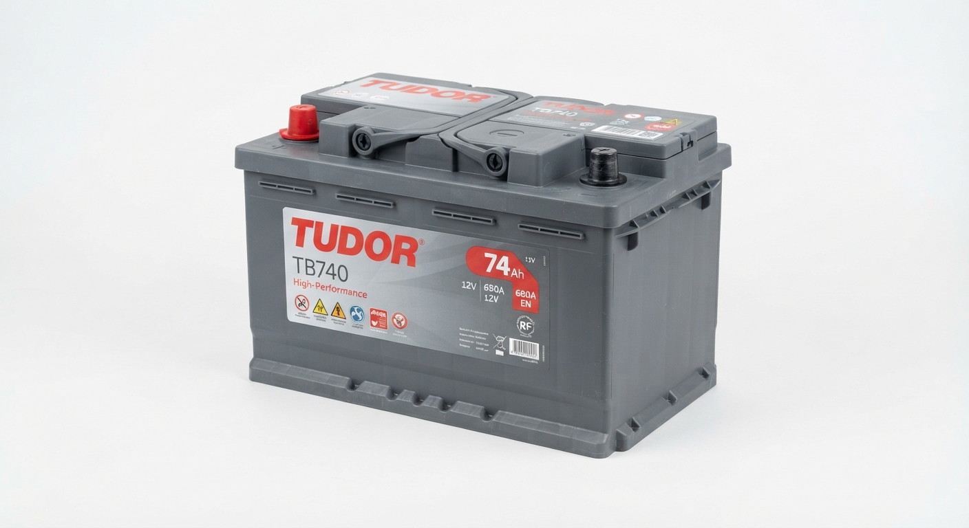 Batería de Coche Tudor TB740 12V 74Ah 680A Gama Technica en Aliexpress