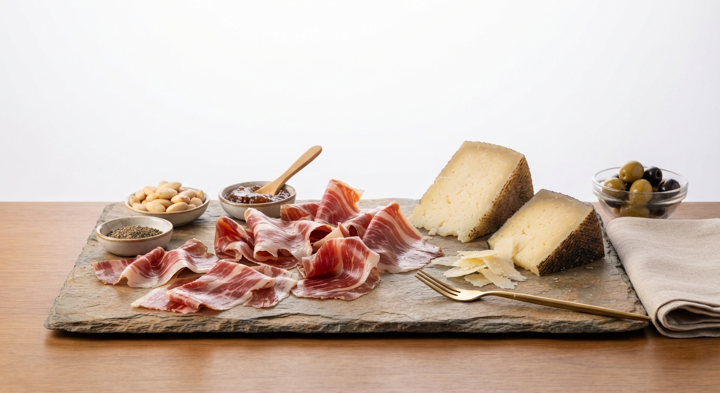 Lote Ibérico Premium con Queso Semicurado de Regalo