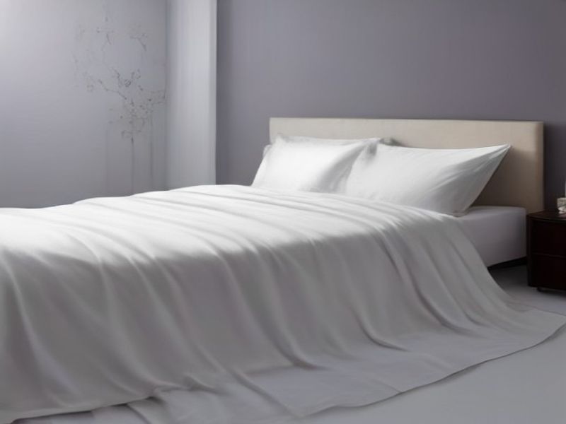 YASMENG Juego de Ropa de Cama Satén 200x220 cm 3 Piezas con Cremallera Metálica