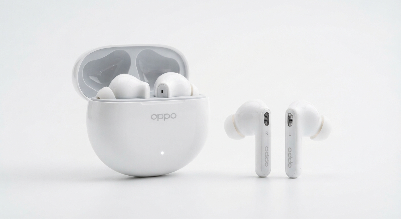 Auriculares inalámbricos OPPO Enco Clip2 con Cancelación de Ruido Activa (ANC)