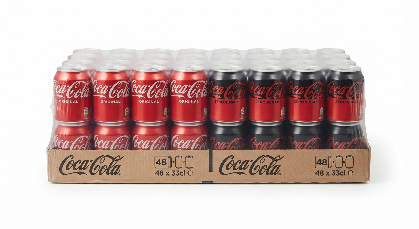 Pack Ahorro Coca-Cola Original y Zero 48 x 33cl