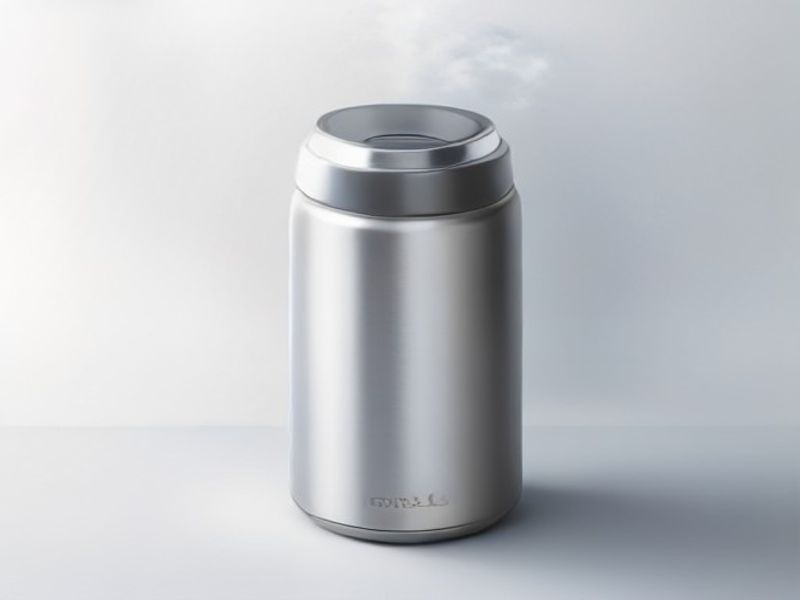 Termo de Acero Inoxidable de 1200ml con Aislamiento al Vacío y Pajita