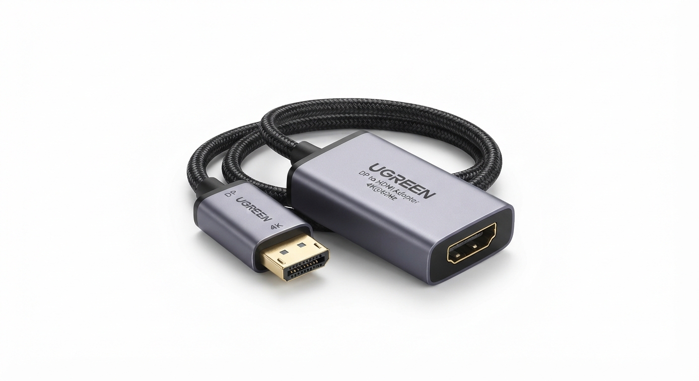 Adaptador UGREEN DisplayPort a HDMI 4K 30Hz Unidireccional