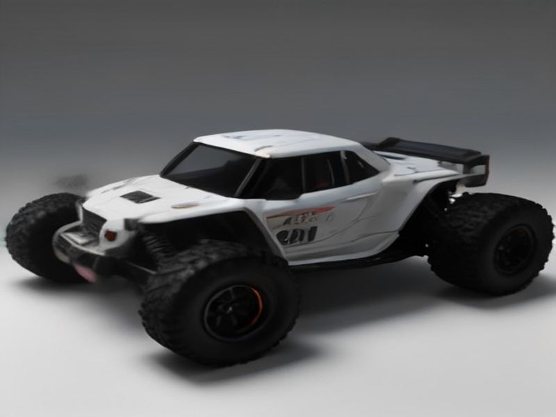 Coche RC Todoterreno 4WD 1:18 con Luces LED y Control Proporcional 2.4G