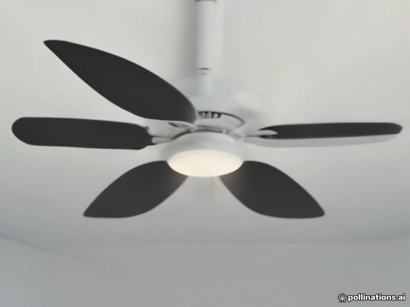 Ventilador de Techo con Aspas Mate, Motor DC y Luz LED CCT 48W