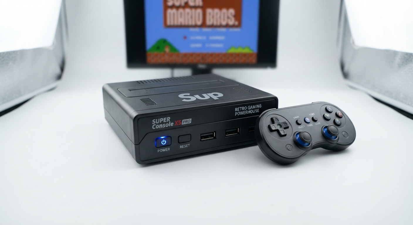 SUPER Console X5 PRO: Potente TV Box Emulador de Consolas Retro