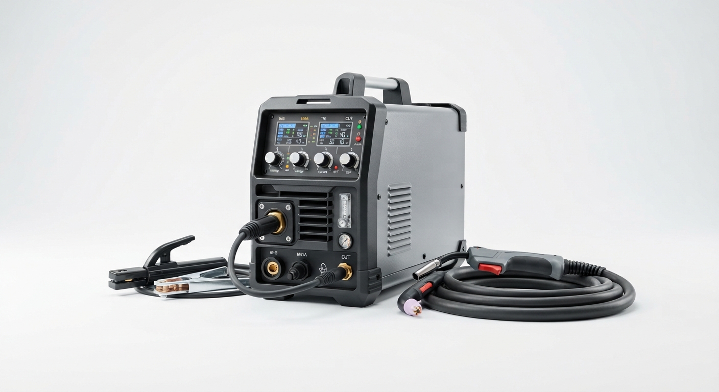 Soldador Feifanke 4 en 1 MIG/MAG/MMA/TIG 145A Inversor IGBT con Control Sinergico