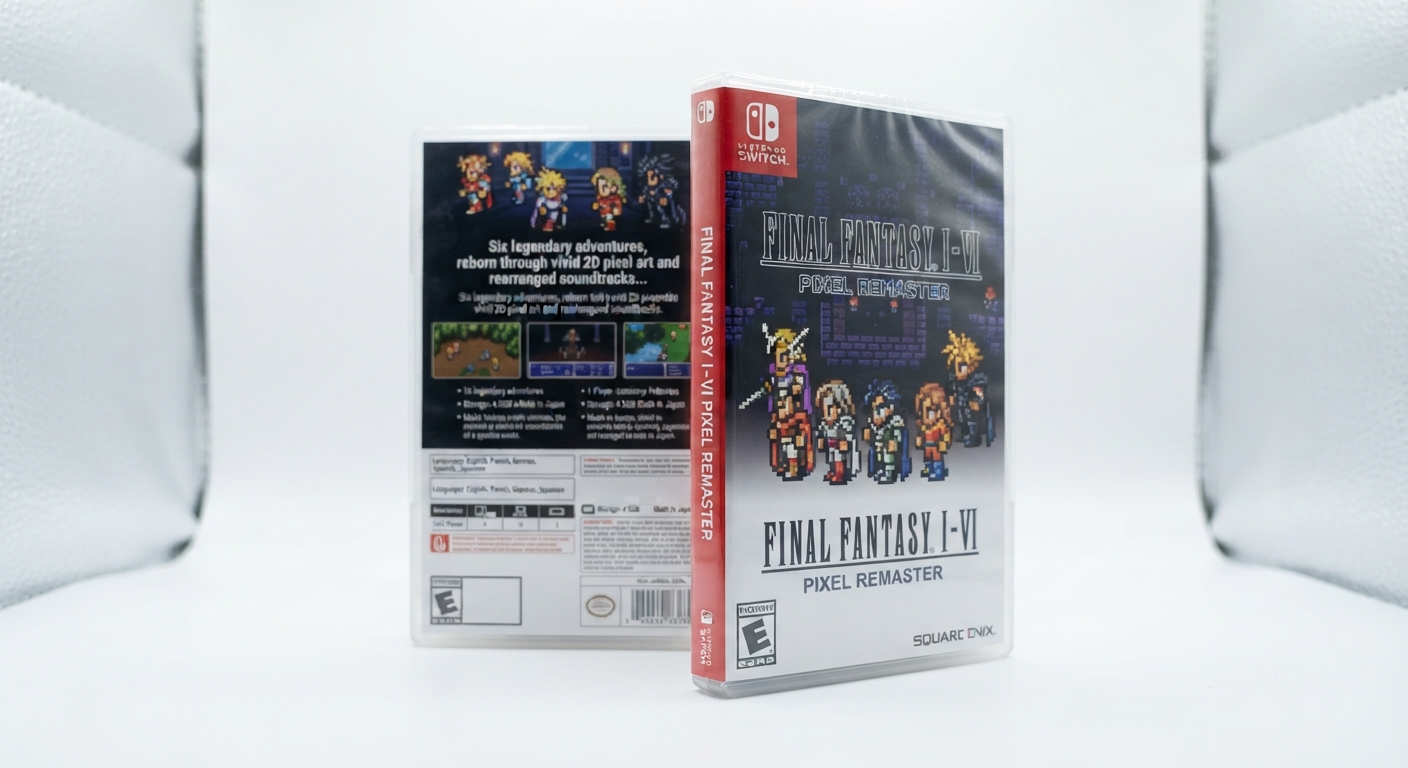 Final Fantasy I-VI Pixel Remaster para Nintendo Switch