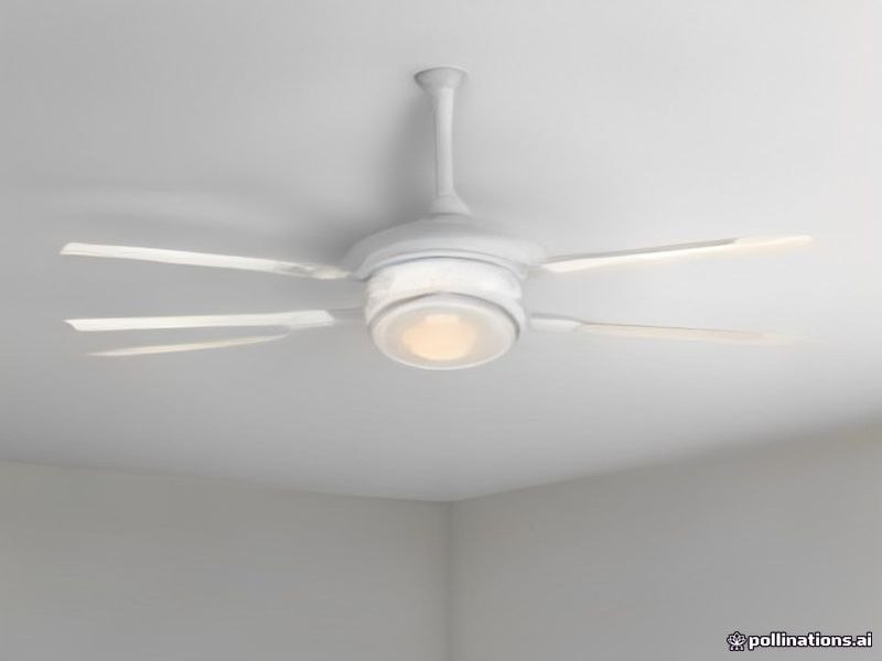 Ventilador de Techo Retráctil con Luz LED CCT y Control Remoto
