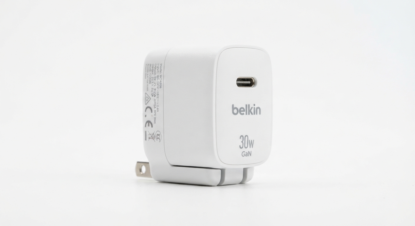 Belkin BoostCharge Cargador Pared 30W USB-C Power Delivery para Móviles y Tablets