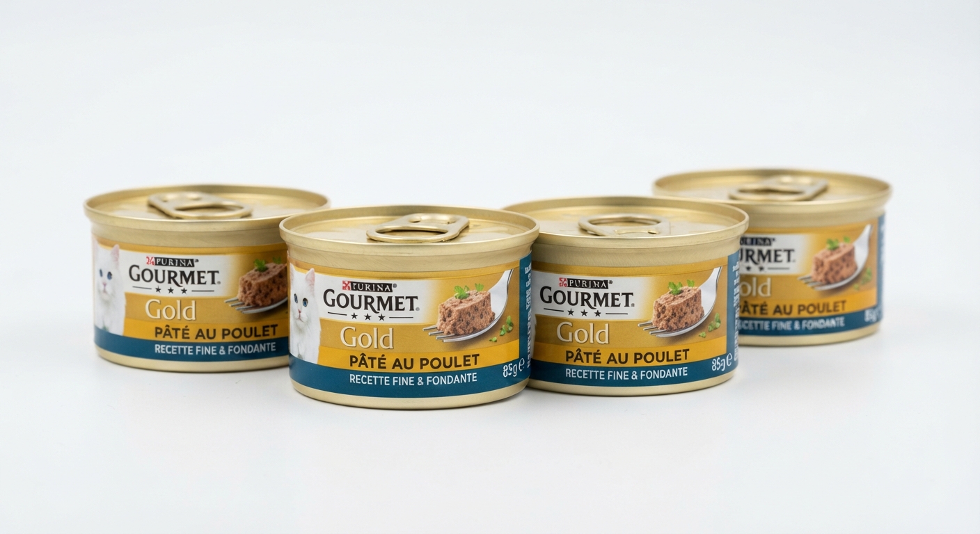 Pack 24 Latas Purina Gourmet Gold Delicias Suculentas Pollo 85g