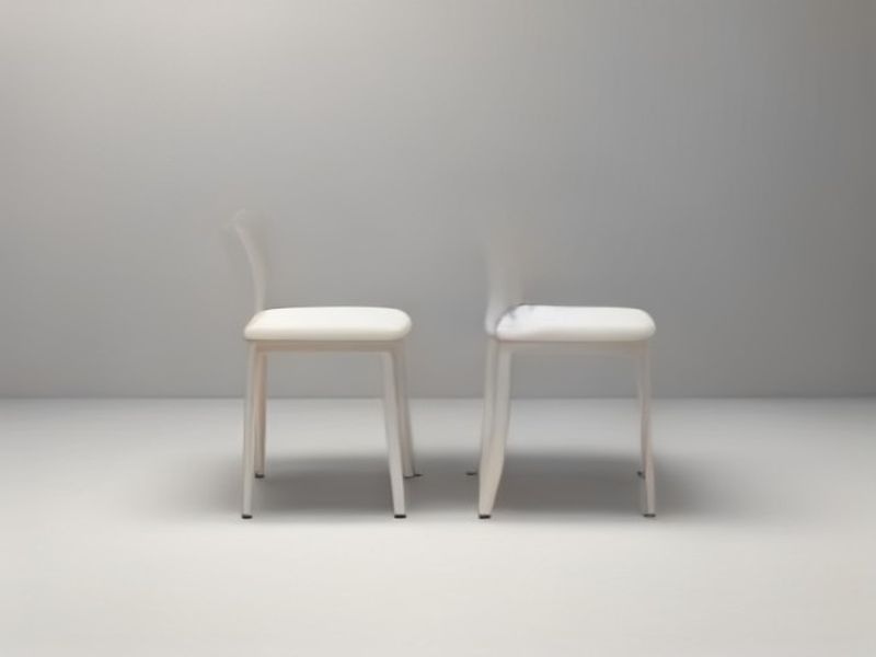 Set 4 Sillas de Comedor Vasagle con Asiento Acolchado