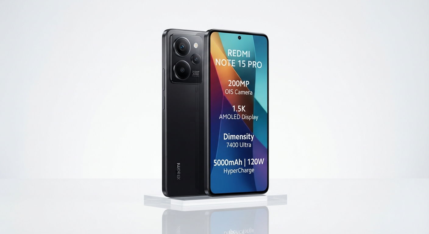 Xiaomi Redmi Note 15 Pro 5G Global 256GB/512GB: AMOLED 1.5K, Cámara 200MP y Chip Dimensity 7400-Ultra