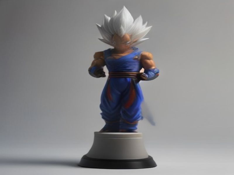 Figura de Acción Majin Vegeta Super Saiyan PVC 27cm - Dragon Ball Z