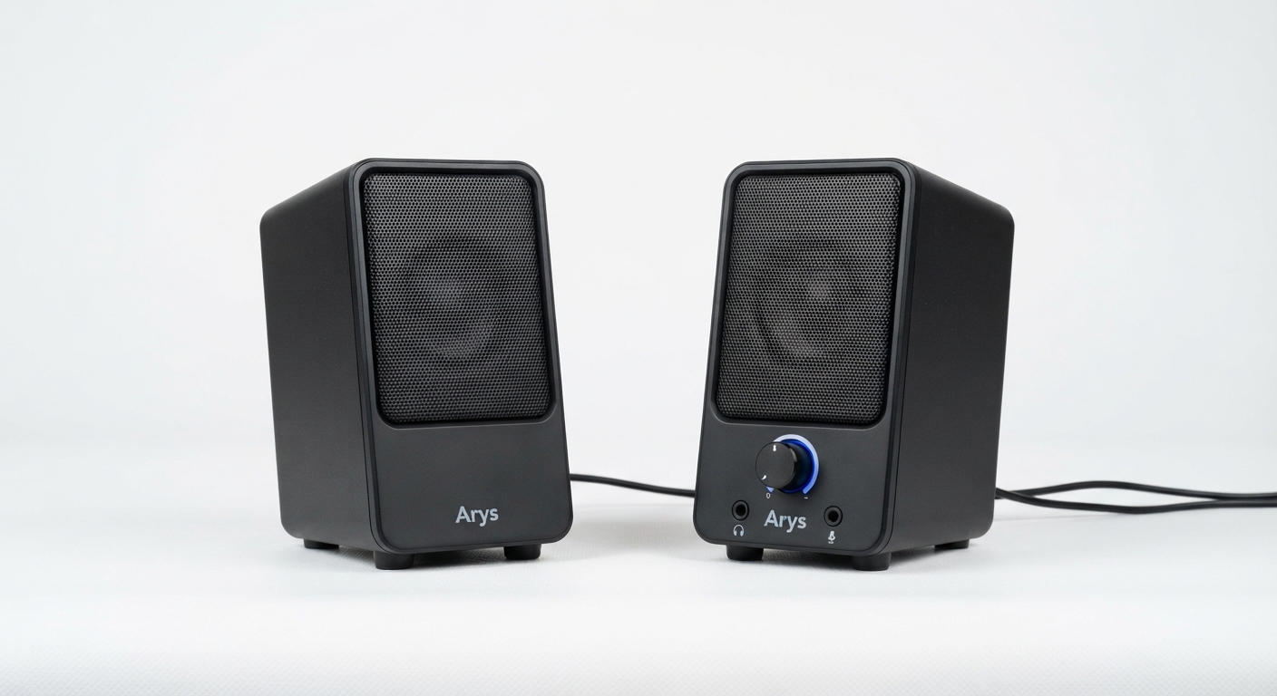 Trust Arys Sistema de Altavoces PC 2.0 Estéreo 28W Negro