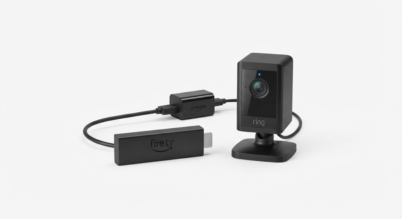 Amazon Fire TV Stick HD y Ring Cámara Interior 2ª Gen. en Oferta