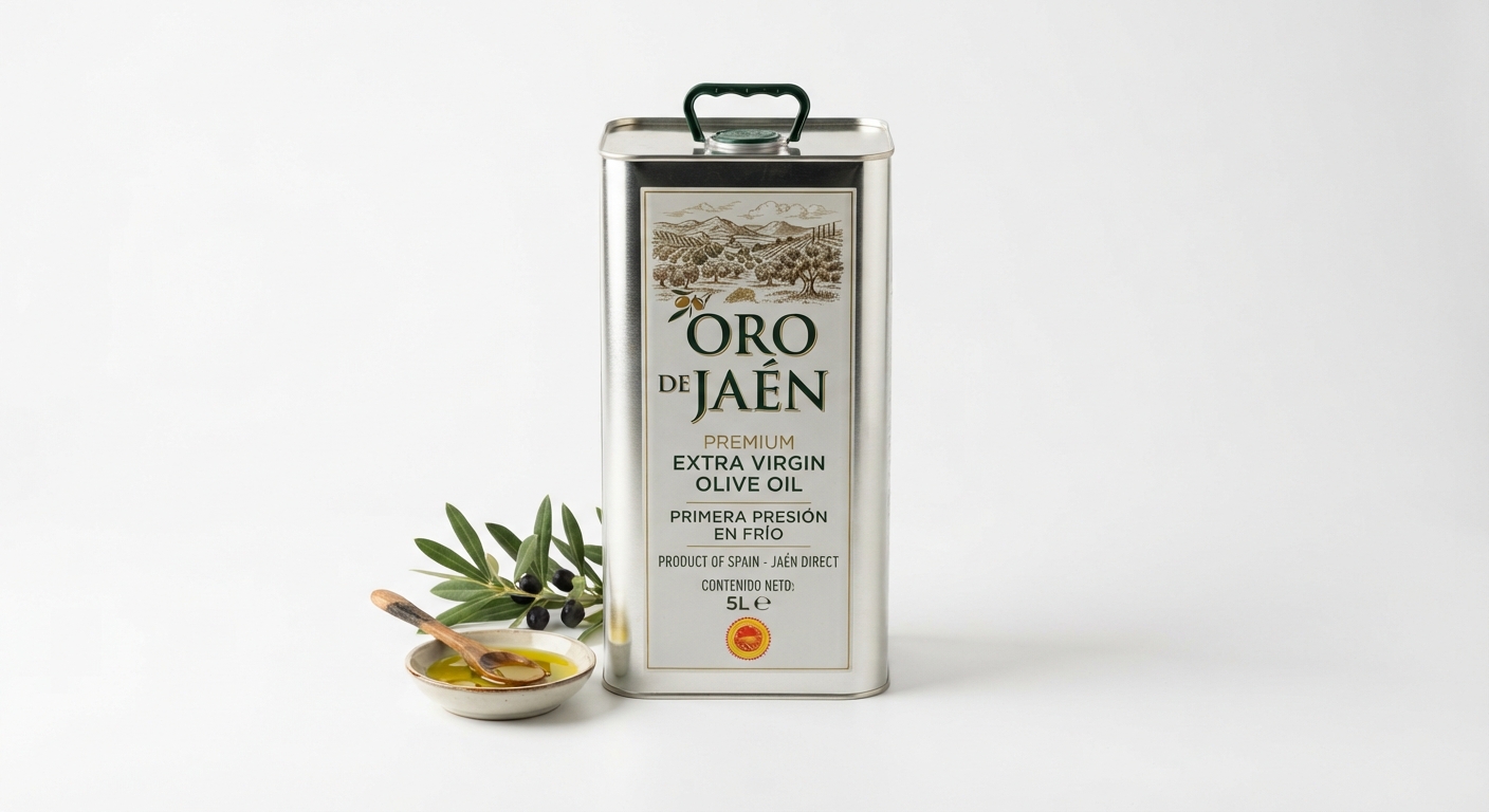 Aceite de Oliva Virgen Extra Oleoestrella 5L - Directo de Jaén