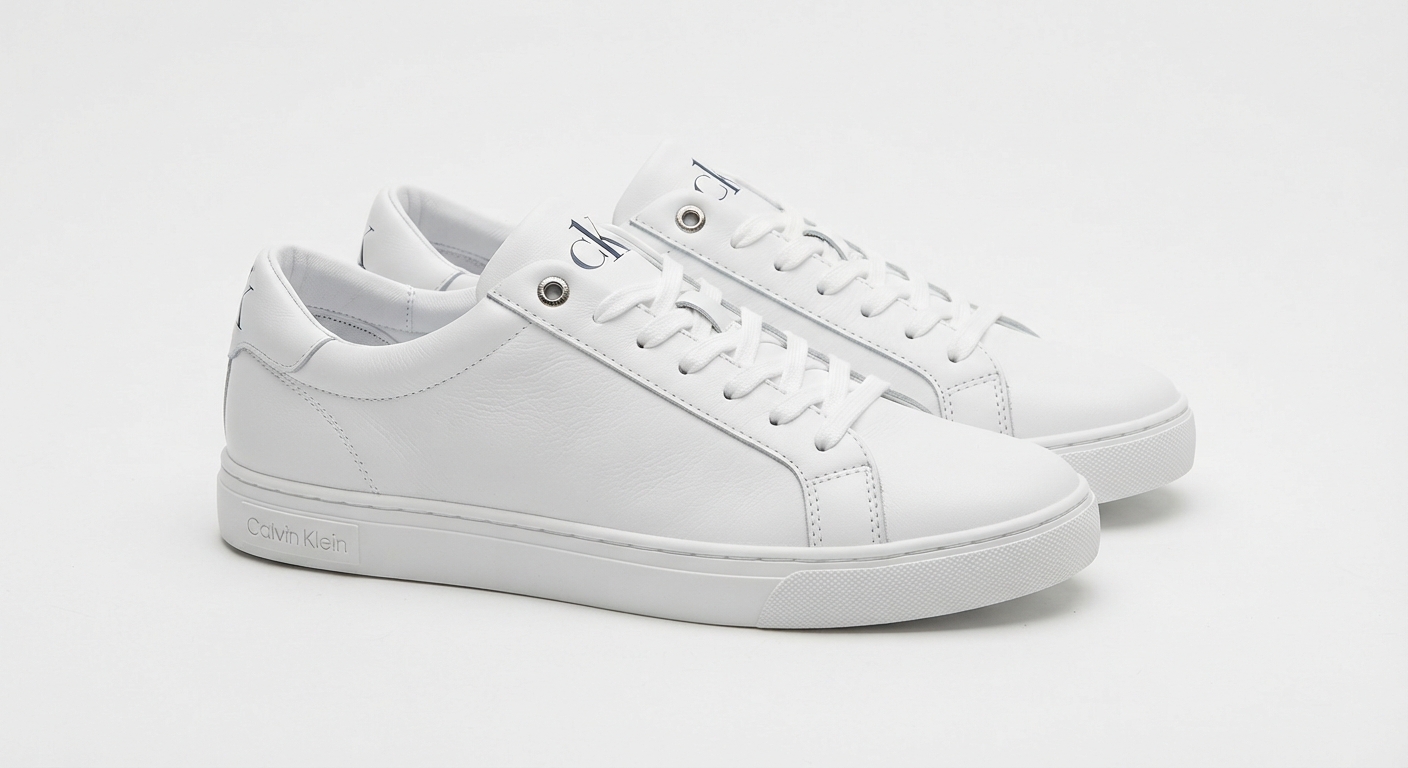 Calvin Klein Sneaker Essential Low Top Mujer Blanca