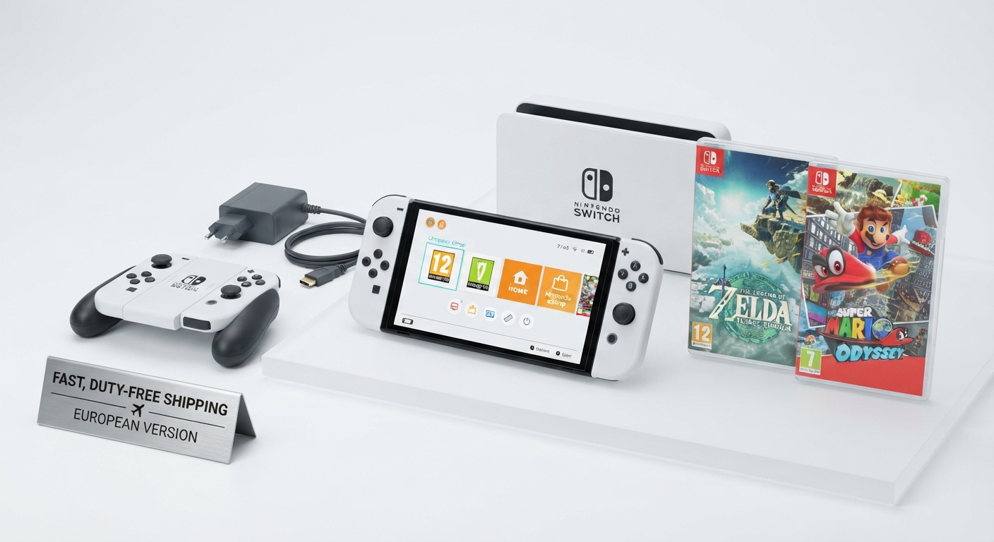 Nintendo Switch 2da Versión EUR - Envío Rápido y Sin Aduanas