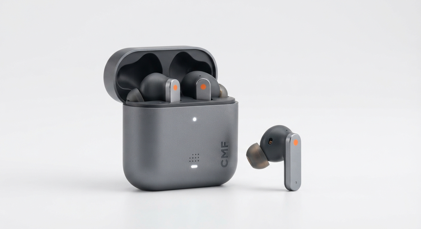 CMF Buds 2 Plus CMF by Nothing: Cancelación de Ruido Adaptativa y 61.5h de Batería