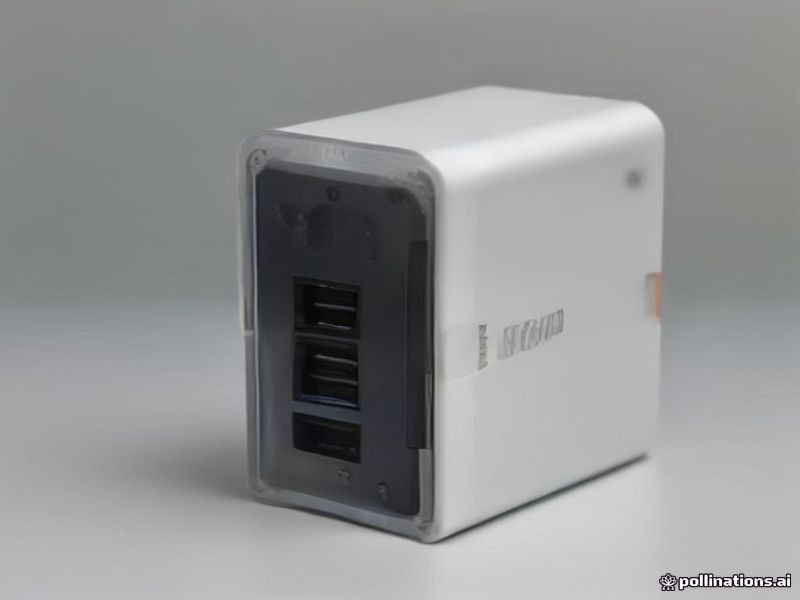 Caja Externa HDD/SSD 2.5" SATA a USB 2.0 Tipo C Transparente