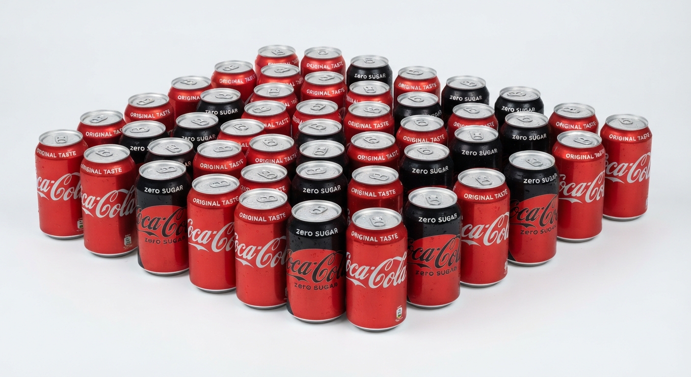 Pack 48 Latas Coca Cola Original o Zero