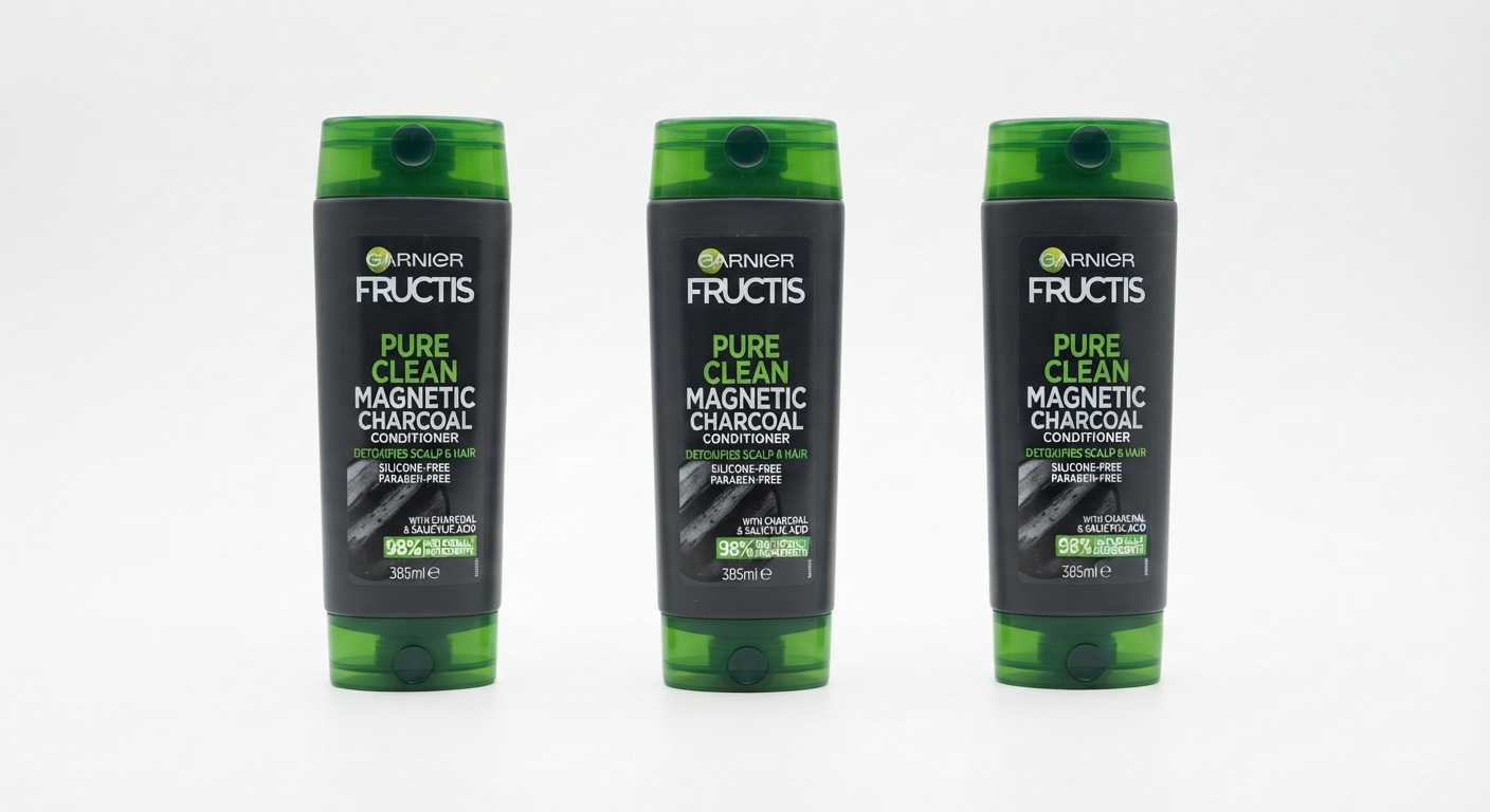 Pack 3 Acondicionadores Garnier Original Remedies Carbón Magnético 250ml