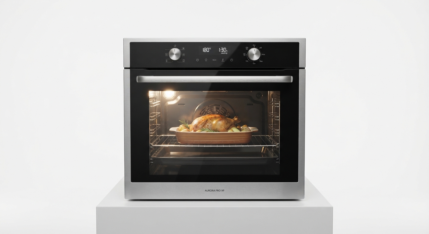Candy Idea FIDCP X200 Horno Estático 70L 2400W Inox y Negro