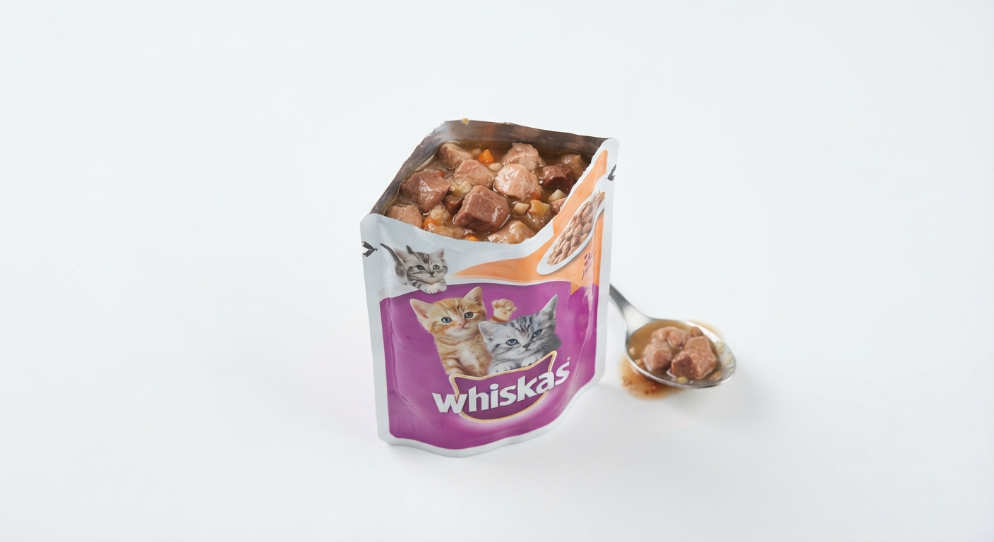 WHISKAS Duo Comida Húmeda Gatos Júnior en Salsa Selección Clásica - 13x4 Bolsitas (85g)