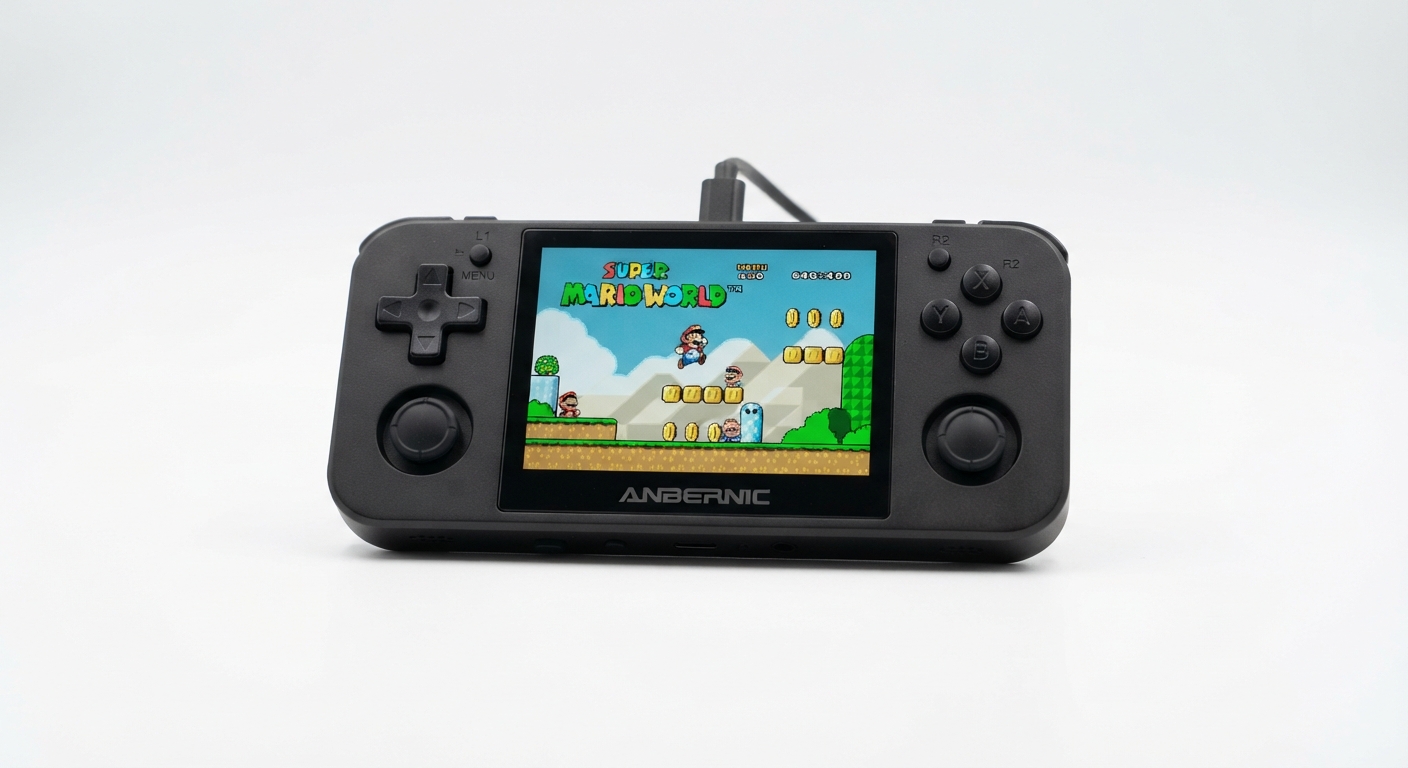 Consola Portátil ANBERNIC RG28XX - Pequeña, Potente y con HDMI