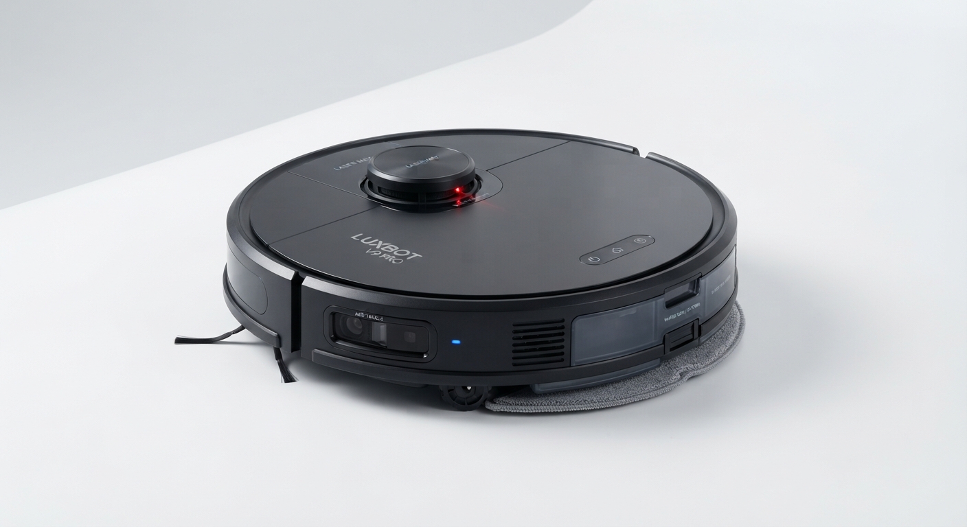 Robot Aspirador y Friegasuelos Cecotec Conga M60 Dark con Navegación Láser