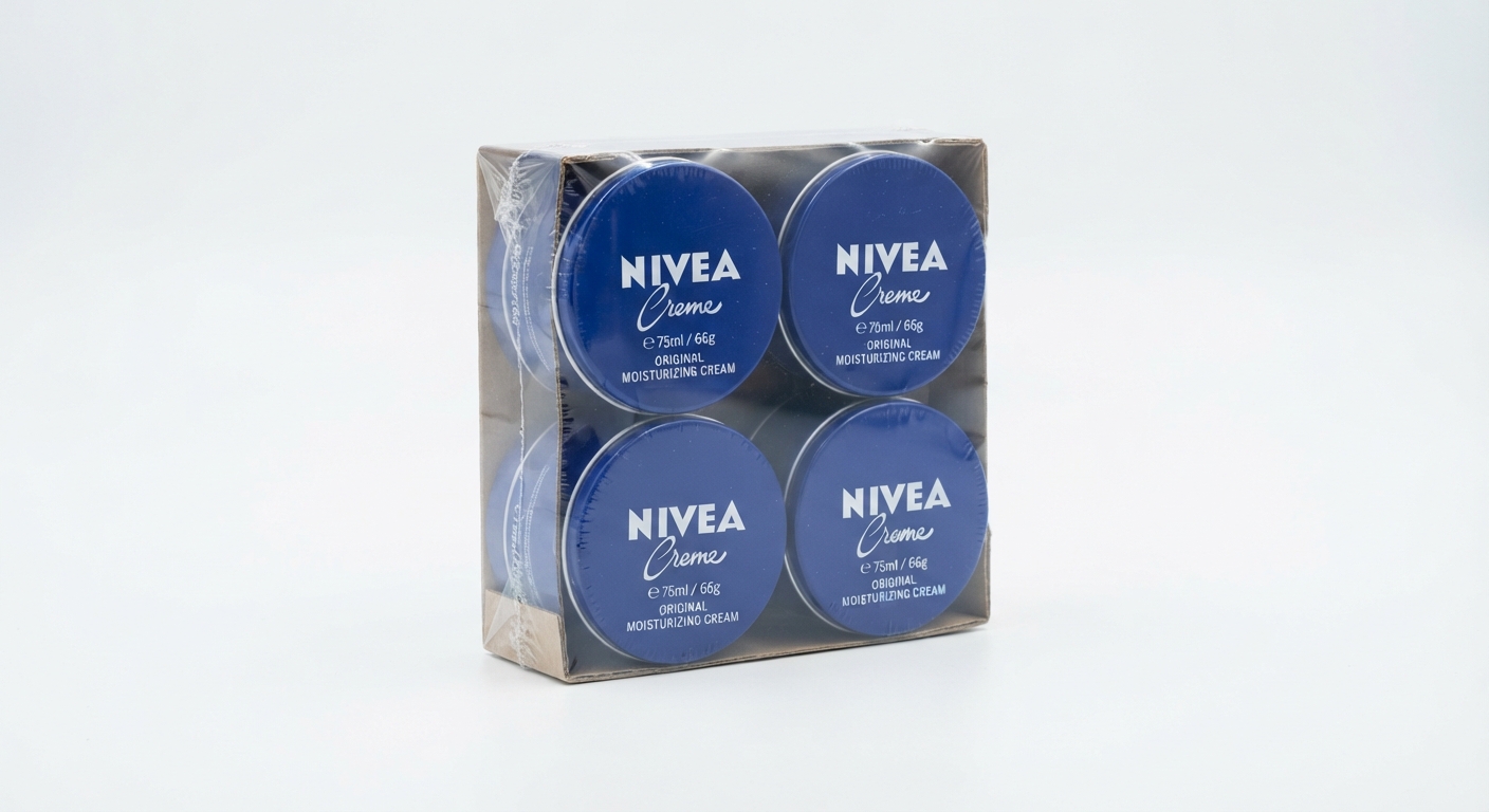 Pack 4 Cremas Hidratantes Universales Nivea Creme 75 ml