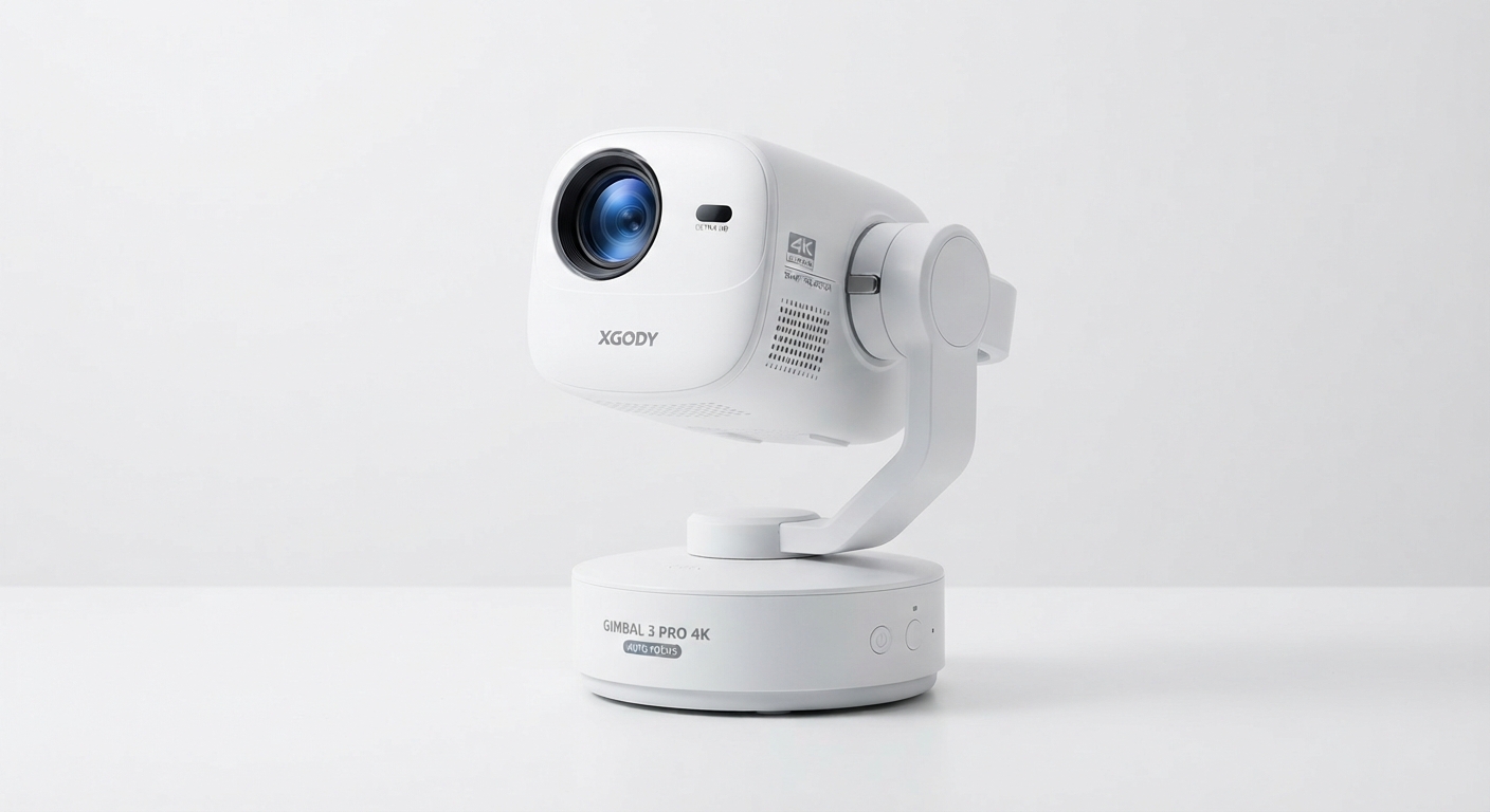 Proyector XGODY Gimbal 3 Pro 4K con WiFi 6 y Android