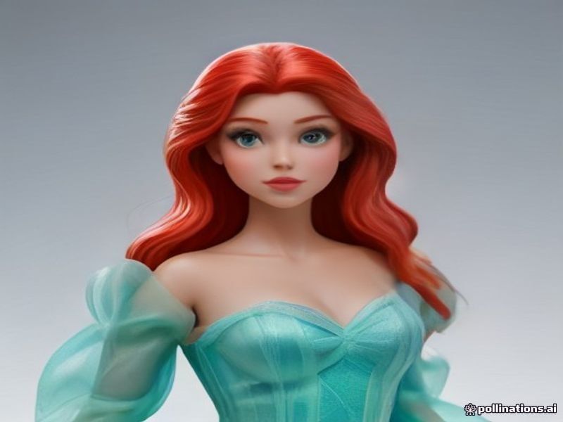 Muñeca Mattel Disney Princess Spin & Reveal Ariel con 11 Sorpresas