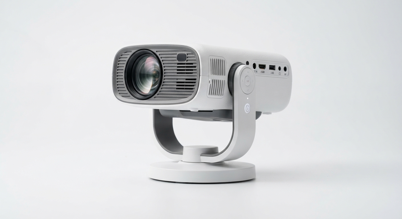 Proyector XGODY Gimbal 3 Pro 4K Compatible con Android y WiFi 6