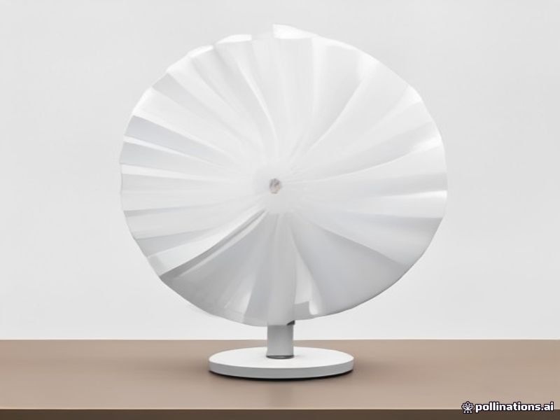 Ventilador Inteligente con Luz LED - Controlable y Elegante