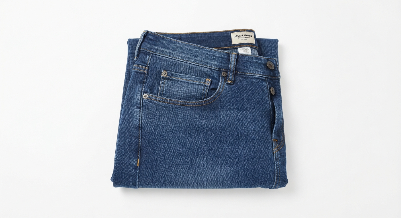 Jack & Jones Vaqueros Glenn Original GE 006 Indigo Knit, Azul Denim