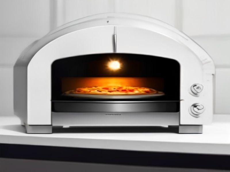 VEVOR Horno de Pizza Comercial Eléctrico de Acero Inoxidable para Encimera