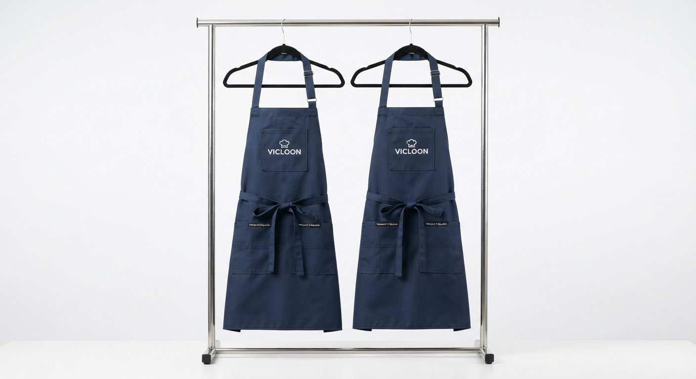Pack 2 Delantales de Cocina Vicloon Impermeables y Ajustables