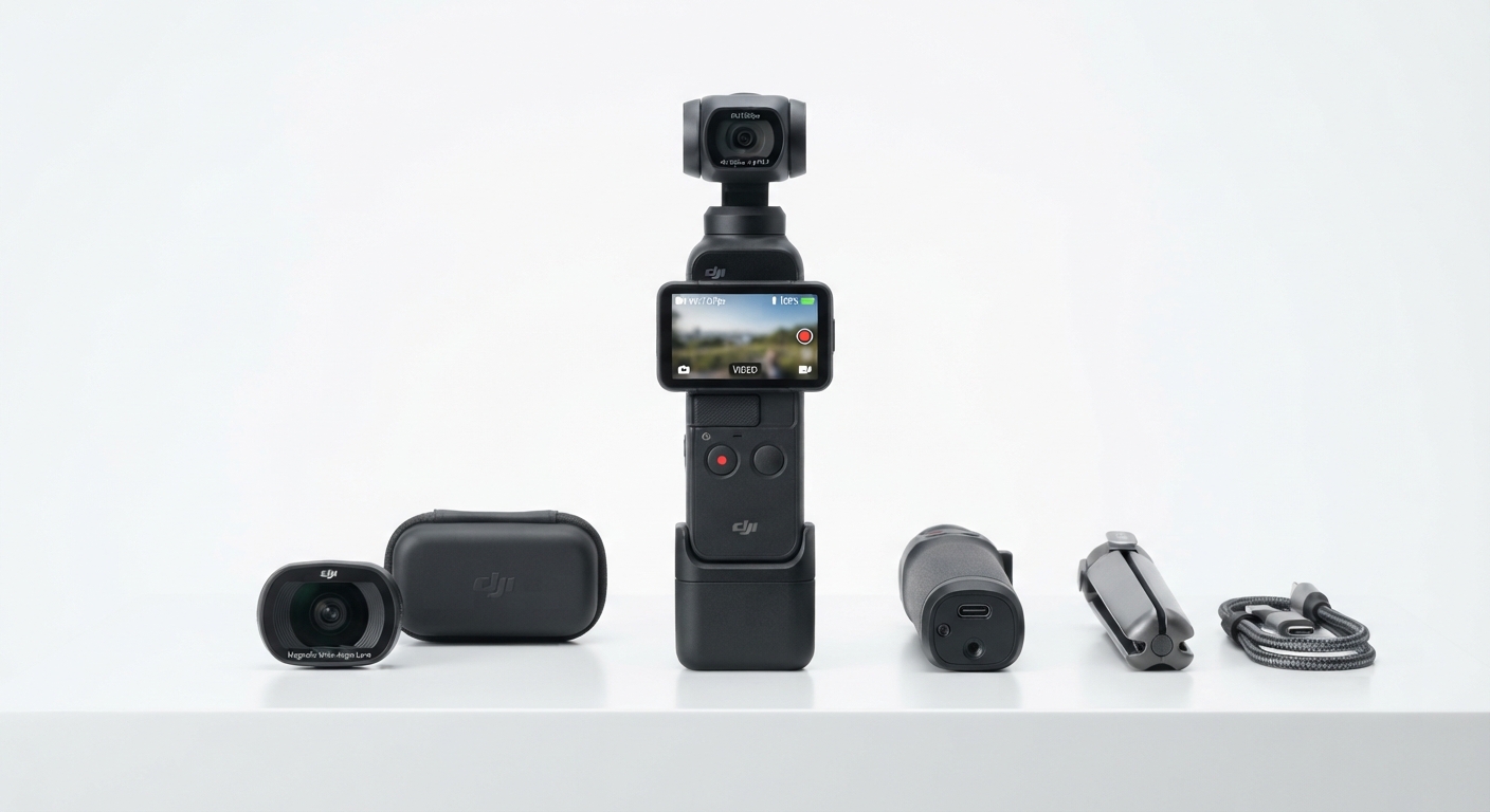 DJI Osmo Pocket 3 Cámara 4K/120fps con Estabilización y Pantalla Giratoria